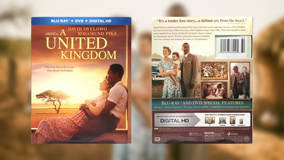 'A United Kingdom' Review - Blu-ray, DVD, Digital HD