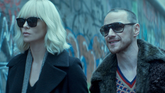 Atomic Blonde (2017) - Charlize Theron and James McAvoy