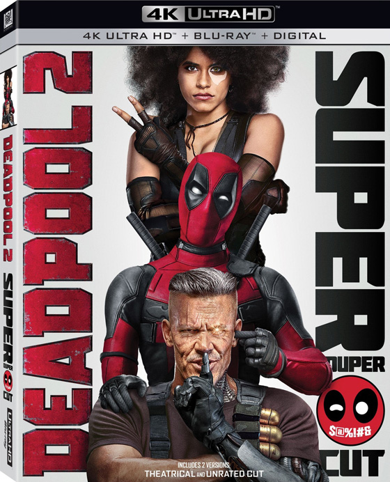 Deadpool 2 - 4k Ultra HD, Blu-ray, and Digital Super Duper $@%!#& Cut