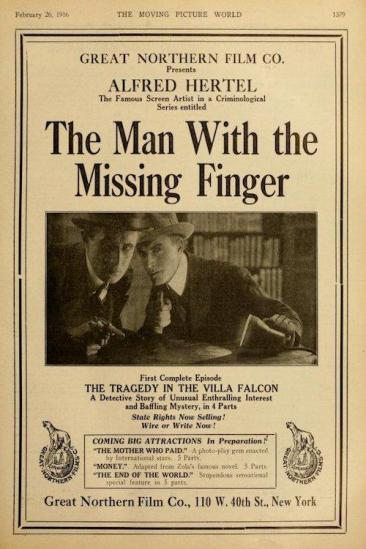The Man with the Missing Finger (1915)