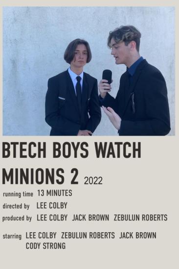 The Btech Boys Watch Minions 2: The Rise of Gru! (2022)