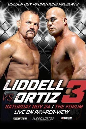 Golden Boy MMA Liddell vs Ortiz 3 (2018)